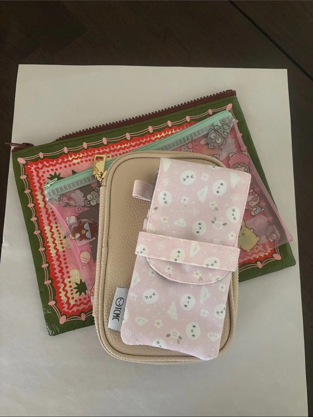 The Coffeemonsterzco Jane's Agenda Sanrio Set Bundle Fountain Pen Pencil Cases